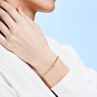 Altın Kalp Bileklik