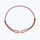 Altın İpli B Harfi Bileklik