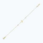 Pırlanta İncili Kalp Bileklik