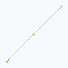 Pırlanta İncili Kalp Bileklik