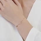 Pırlanta Spinel Taşlı Yıldız Bileklik