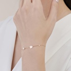 Pırlanta İncili Damla Bileklik