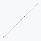 Pırlanta Spinel Taşlı Kalp Bileklik