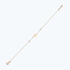 Pırlanta İncili Kar Tanesi Bileklik