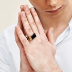 Altın Erkek Şahi Topu Yüzük