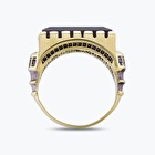 Altın Erkek Şahi Topu Yüzük