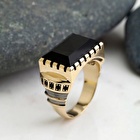 Altın Erkek Şahi Topu Yüzük