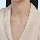 22 Ayar Altın Tektaş Kolye