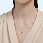 22 Ayar Altın Yonca Kolye