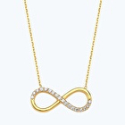 22 Ayar Altın Sonsuzluk Kolye