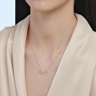 22 Ayar Altın Sonsuzluk Kolye