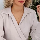 Altın A Harfi Kolye