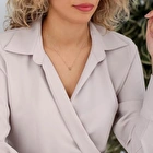 Altın M Harfi Kolye