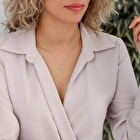 Altın N Harfi Kolye