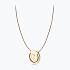 Altın G Harfi Kolye