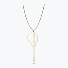 Altın Sallantılı Halka Kolye