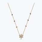 Altın Kar Tanesi Kolye