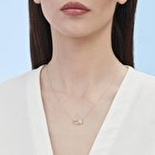 Altın Güneş Bulut Kolye