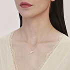 Altın Yunus Balığı Kolye