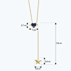 Altınbaş Besties Sallantılı Kalpli Yıldız Kolye