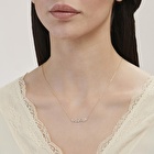 Altın Taşlı Sıralı Kolye