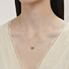 Altın Çiçek Kolye