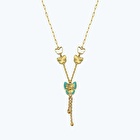 Altın Sallantılı Kelebek Kolye