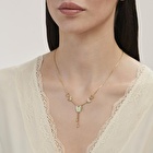 Altın Sallantılı Kelebek Kolye