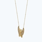 Altın Taşlı Kelebek Kolye