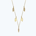 Altın Şans Yonca Kolye