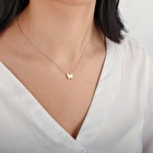 Altın Kelebek Kolye