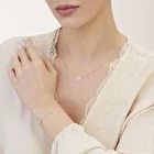 Altın Yonca Kolye