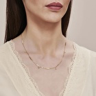 Altın Sonsuzluk Zincir Kolye