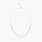 Çift Zincirli Altın Kolye