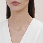 Pırlanta İncili Yıldız Kolye