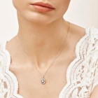 Pırlanta Kar Tanesi Kolye