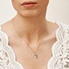 Pırlanta Kalp Kolye