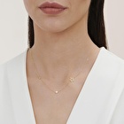 Pırlanta İncili Yıldız Kolye