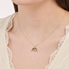 Pırlanta Gökkuşağı Kolye