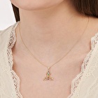 Topaz Taş Yedi Çakra Yoga Kolye