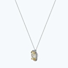 Pırlanta Sarı Topaz Kolye
