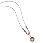 Pırlantalı Safir Necef Kolye