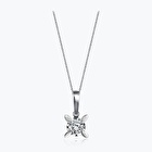 Pırlanta Tektaş Kolye