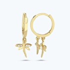 Altın Yusufçuk Küpe