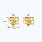 Altınbaş Besties Kalpli Zarf Küpe