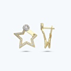 Altın Yıldız Küpe