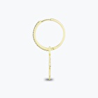 Pırlanta Fatıma Ana Eli Küpe