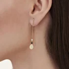 Pırlanta Spinel Taşlı Küpe