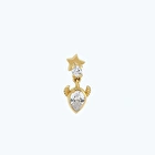 Altın Tragus Piercing