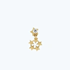Altın Tragus Yıldız Piercing